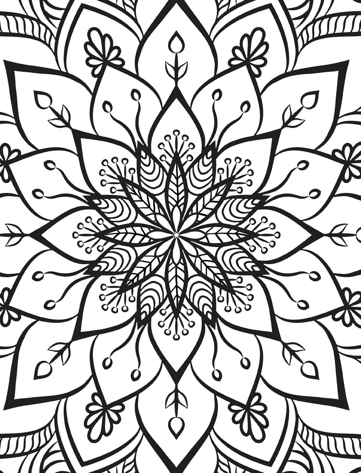 Kaleidoscope: Fabulous Gel Pen Coloring Kit