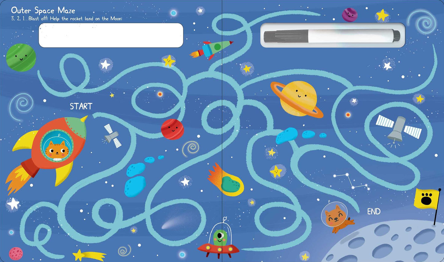 Never-Ending Activity Book: Amazing Mazes