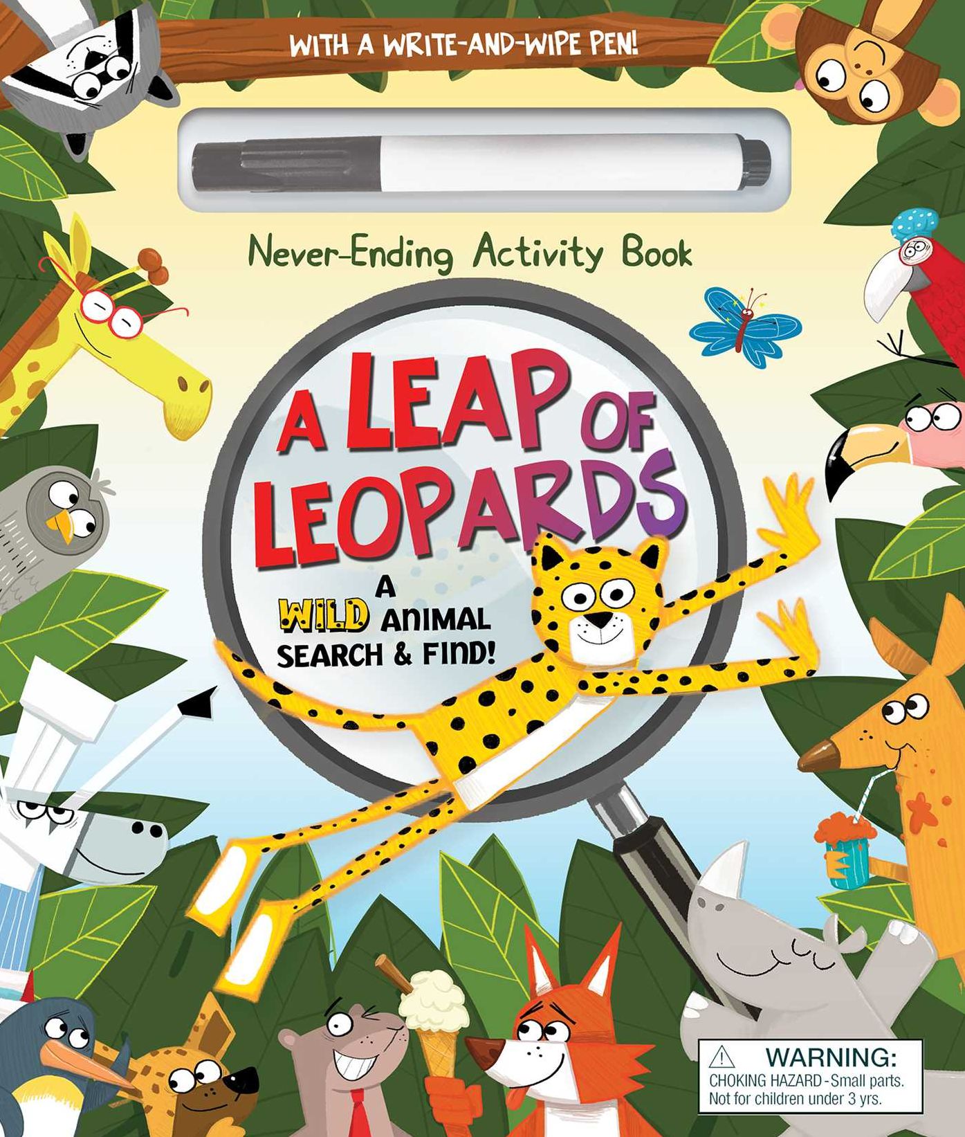 Never-Ending Activity Book: A Leap of Leopards