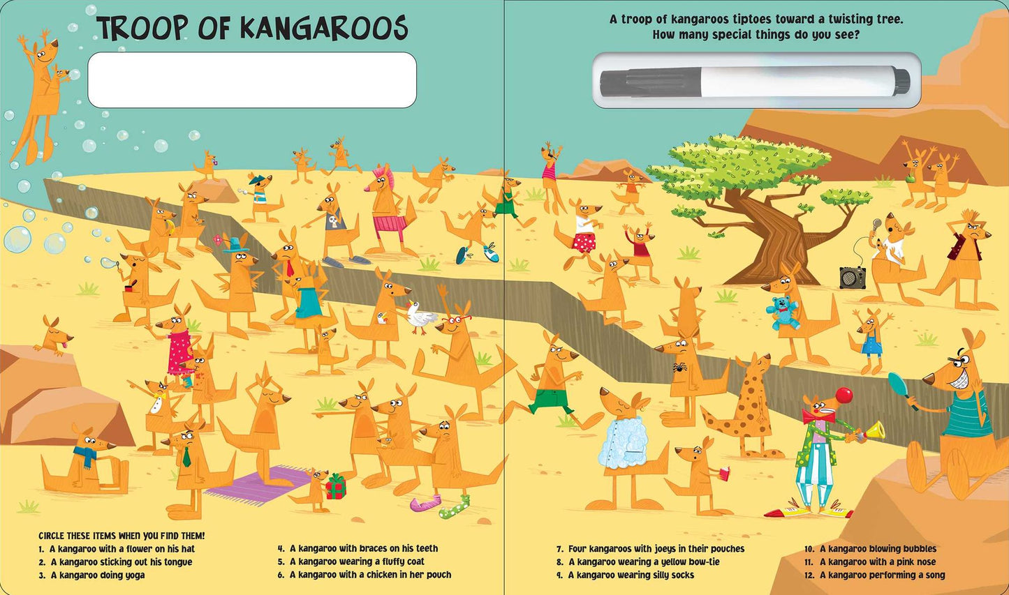 Never-Ending Activity Book: A Leap of Leopards