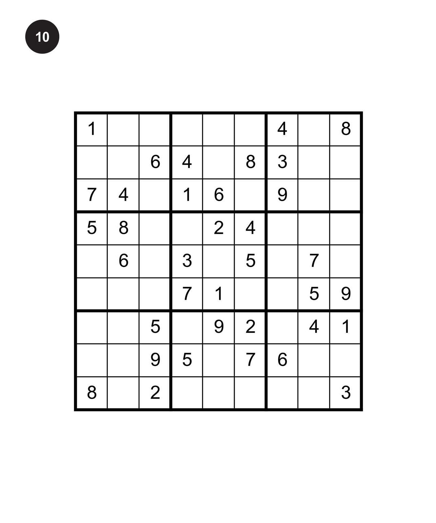 Large Print Puzzles