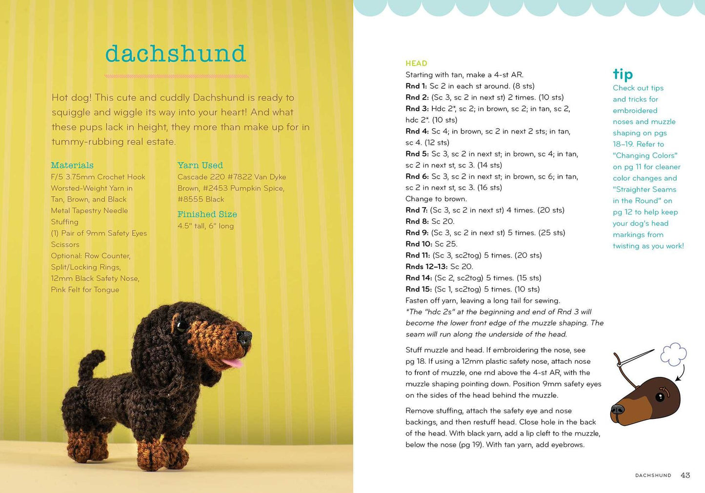 Crochet Dogs: 10 Adorable Projects for Dog Lovers