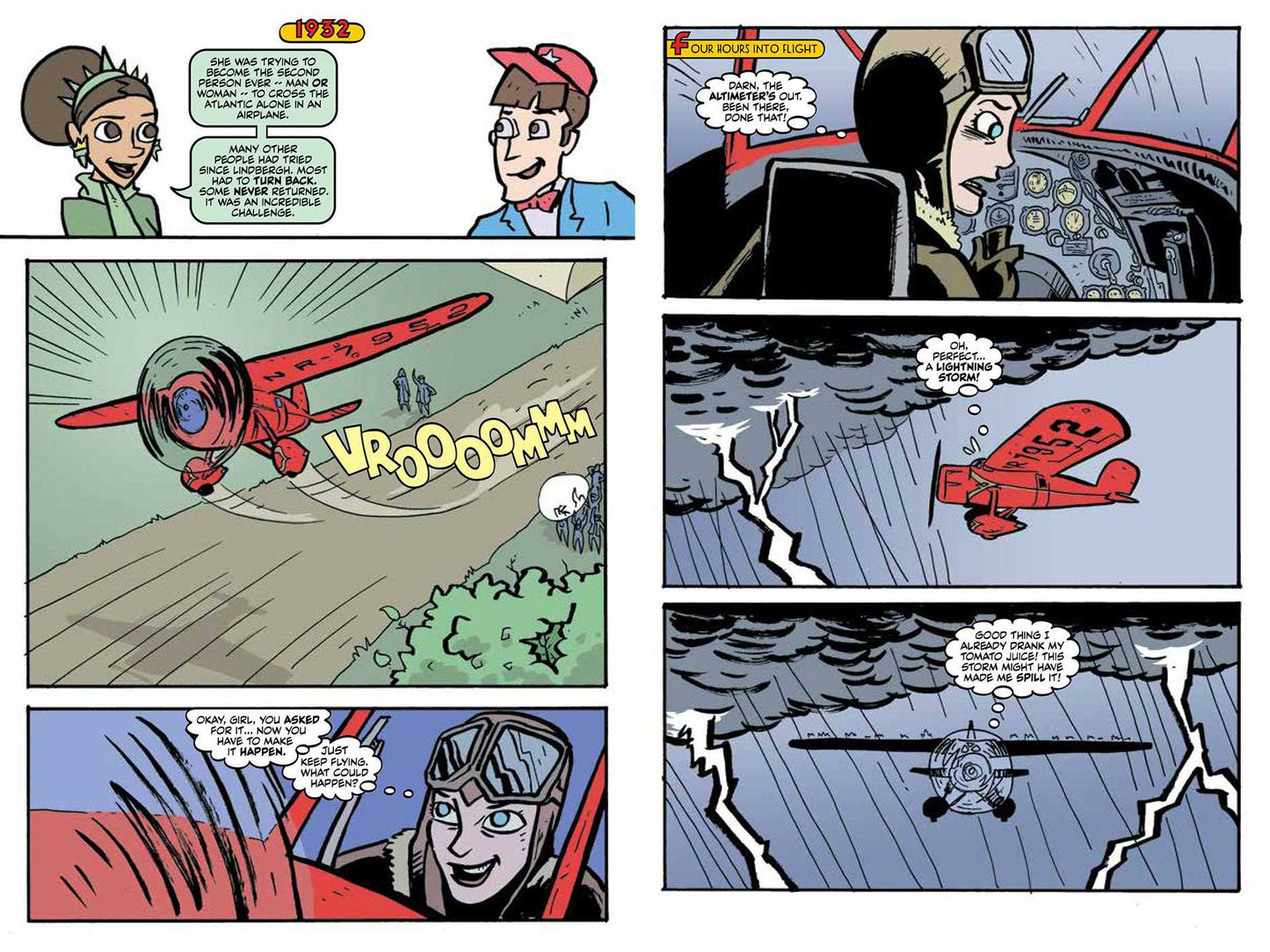 Amelia Earhart: Pioneer of the Sky!