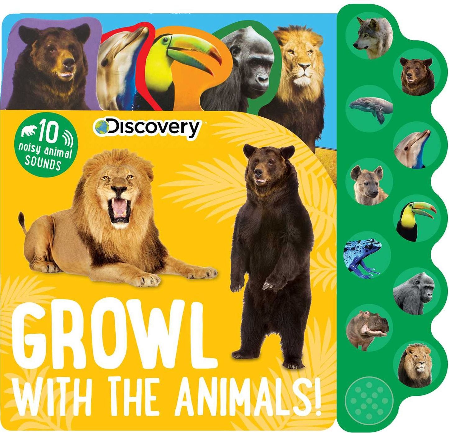 Discovery: Growl with the Animals! 10 button sound