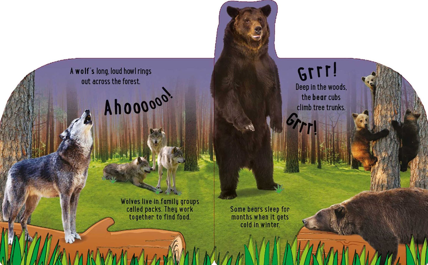 Discovery: Growl with the Animals! 10 button sound