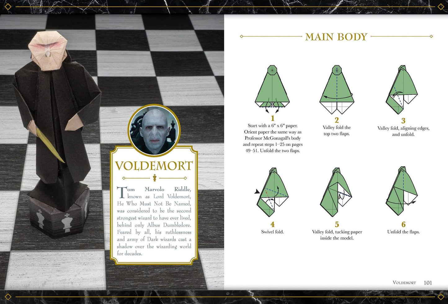 Harry Potter Origami Chess