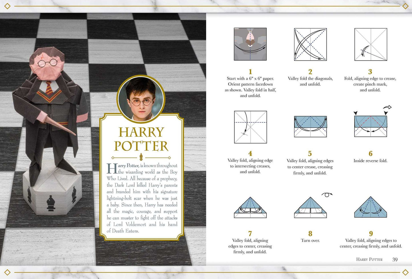 Harry Potter Origami Chess