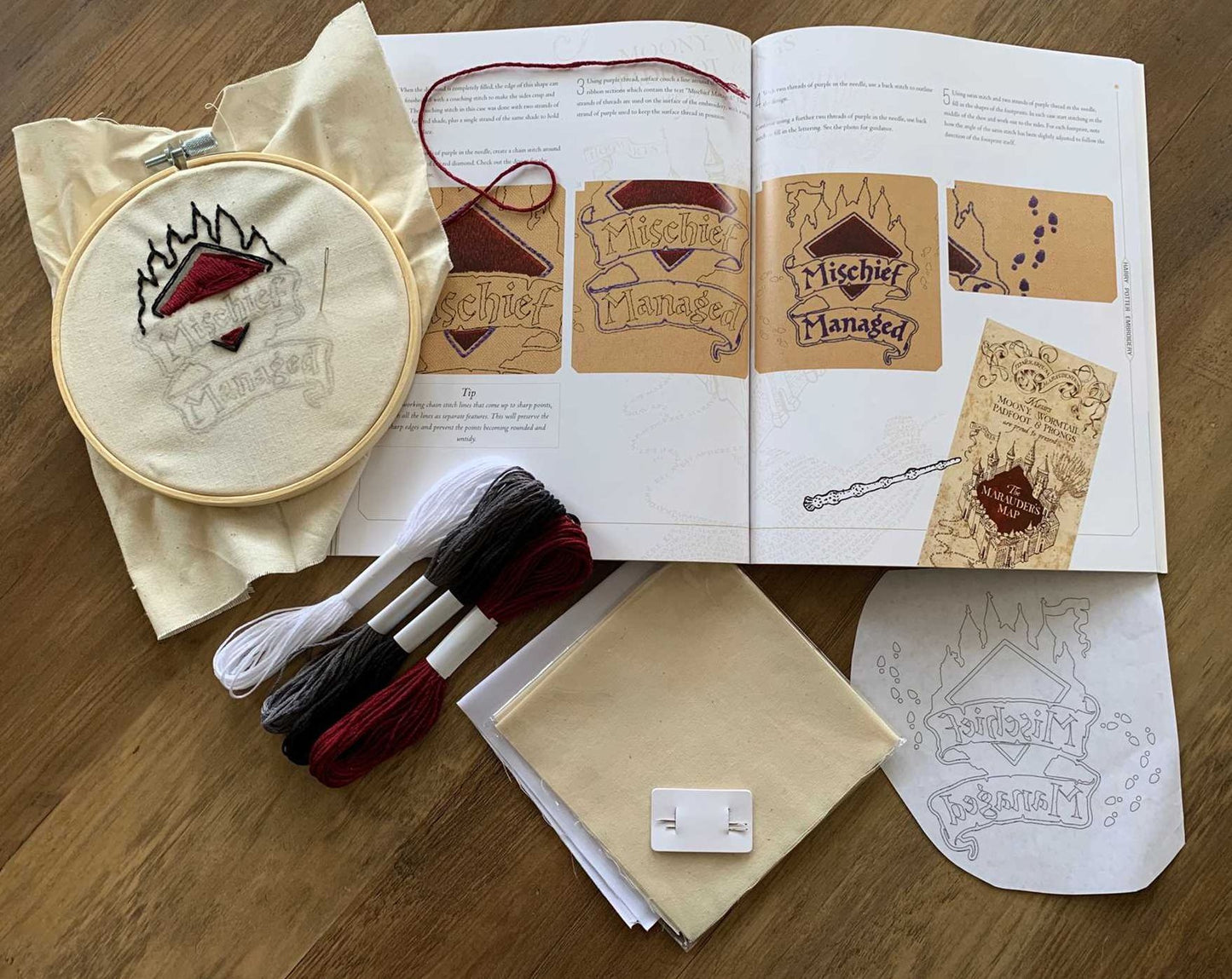 Harry Potter Embroidery