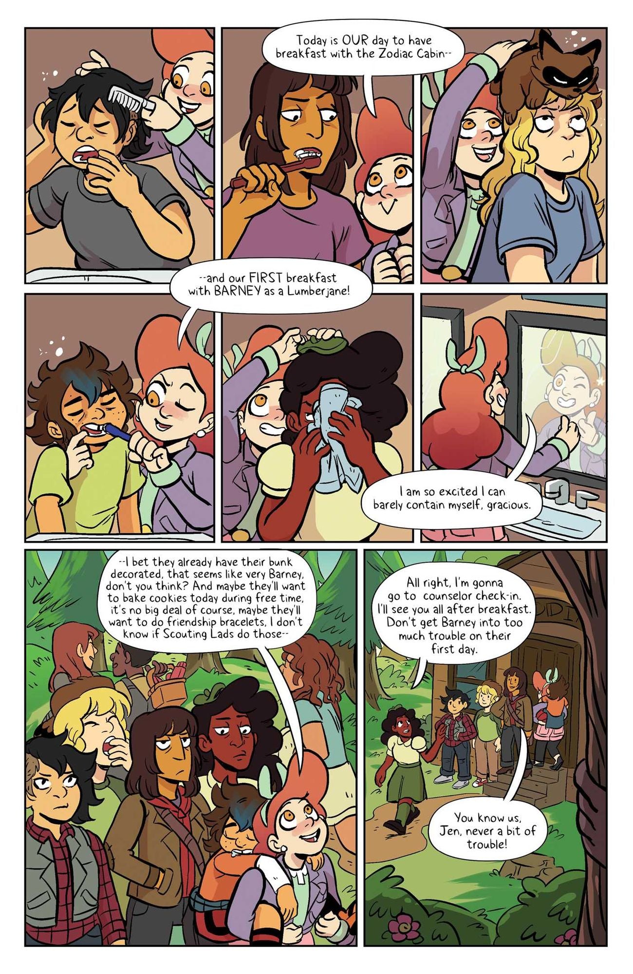 Lumberjanes, Volume 8: Stone Cold