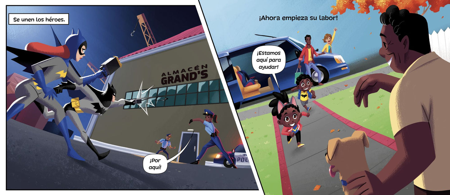 Batman y Batgirl unidos: un libro sobre el trabajo en equipo