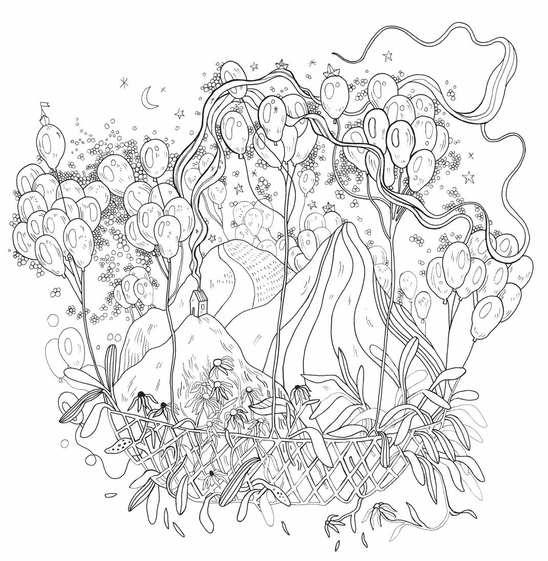 Dreamland: Coloring Whimsical Worlds