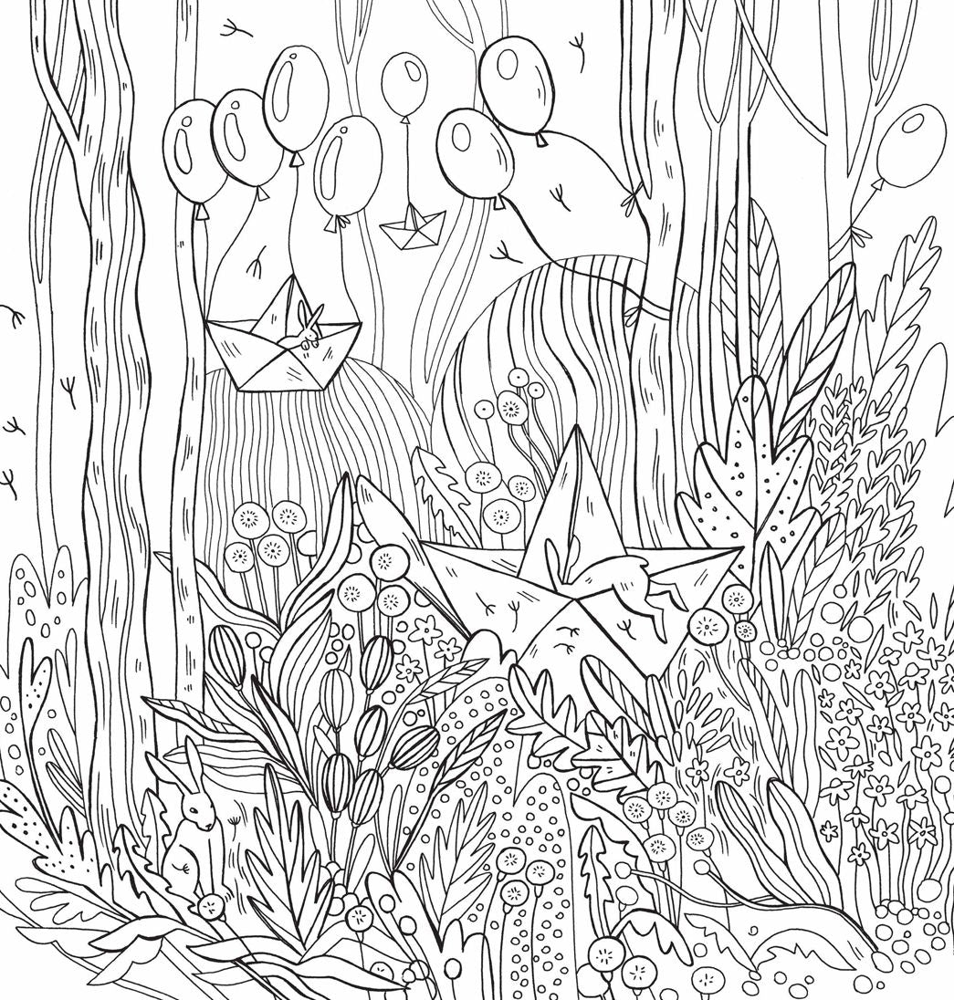 Dreamland: Coloring Whimsical Worlds