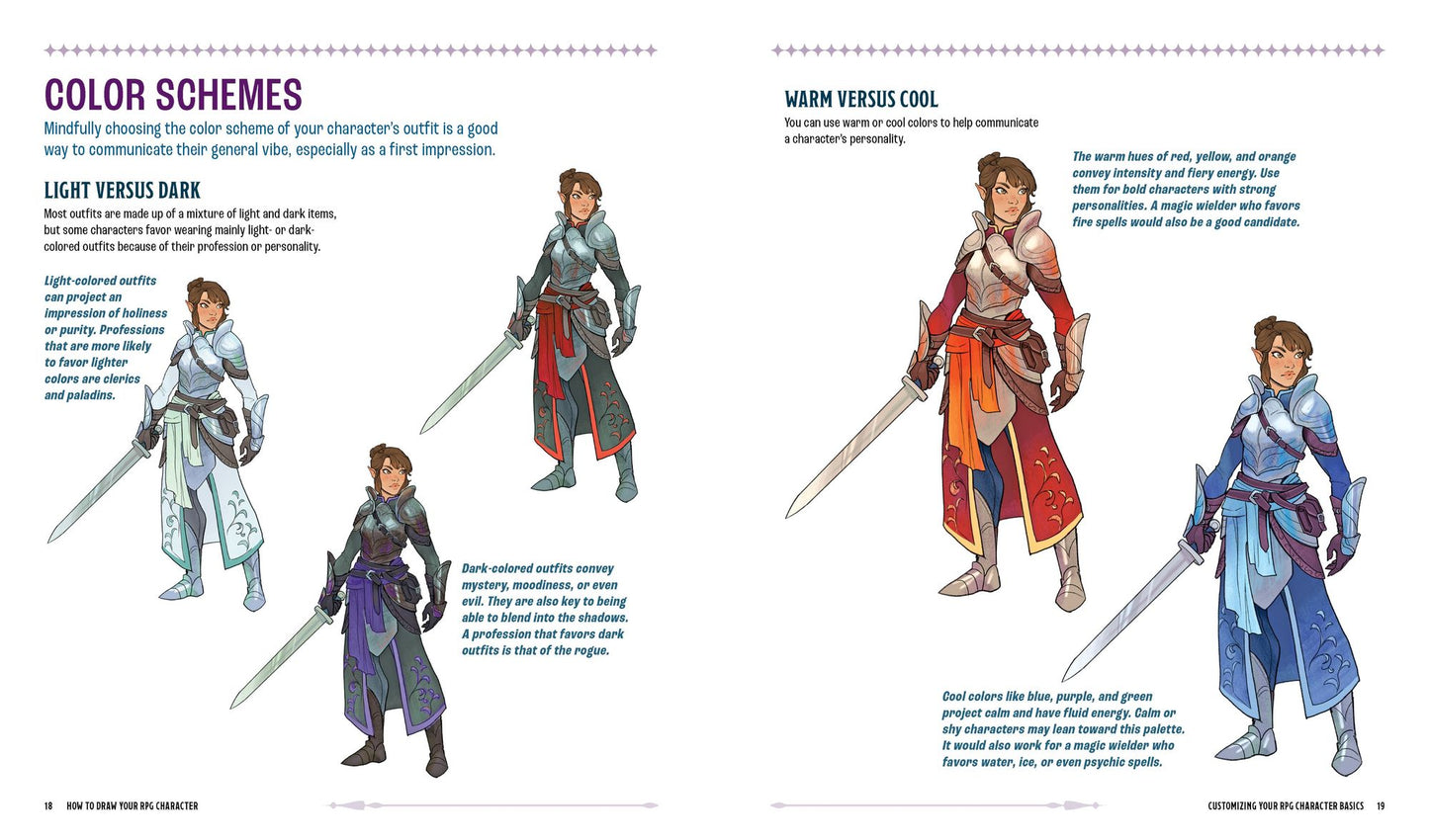 How to Draw Your RPG Character: Armor, Weaponry & Creature Companions: Customize Your Fantasy Character Step by Step