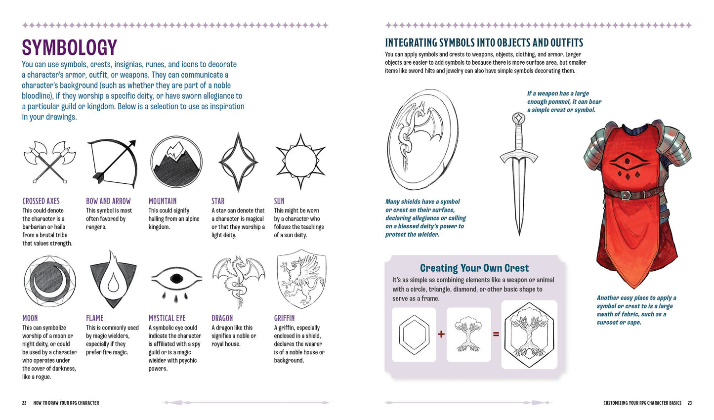 How to Draw Your RPG Character: Armor, Weaponry & Creature Companions: Customize Your Fantasy Character Step by Step