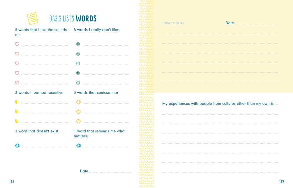 Oasis Pages: Guided Journey for Young Writers: Captivating Questions, Self-Expression Prompts, and Advice for Daily Writing