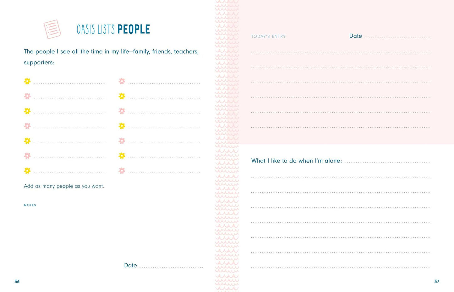 Oasis Pages: Guided Journey for Young Writers: Captivating Questions, Self-Expression Prompts, and Advice for Daily Writing