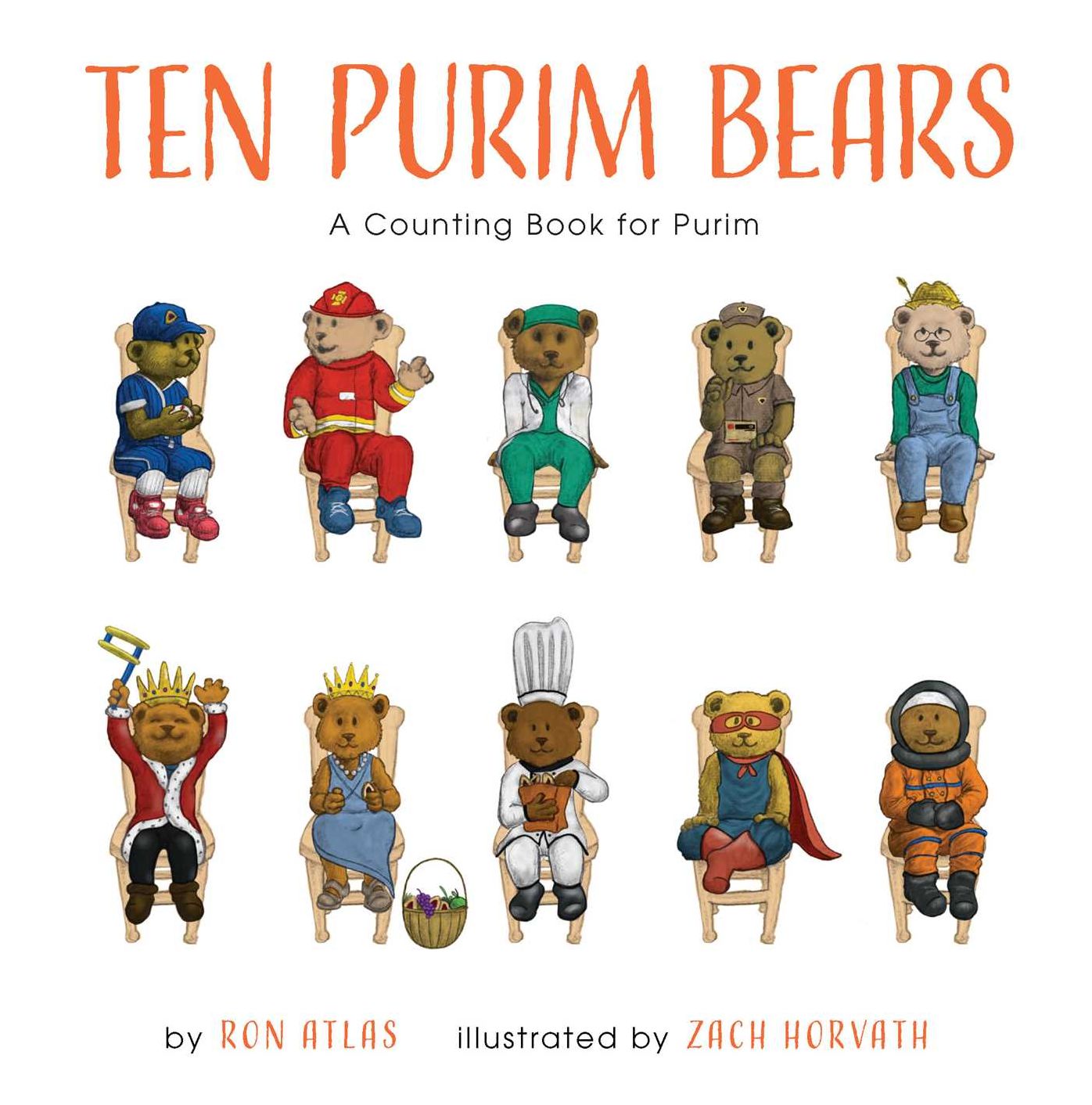 Ten Purim Bears: A Counting Book