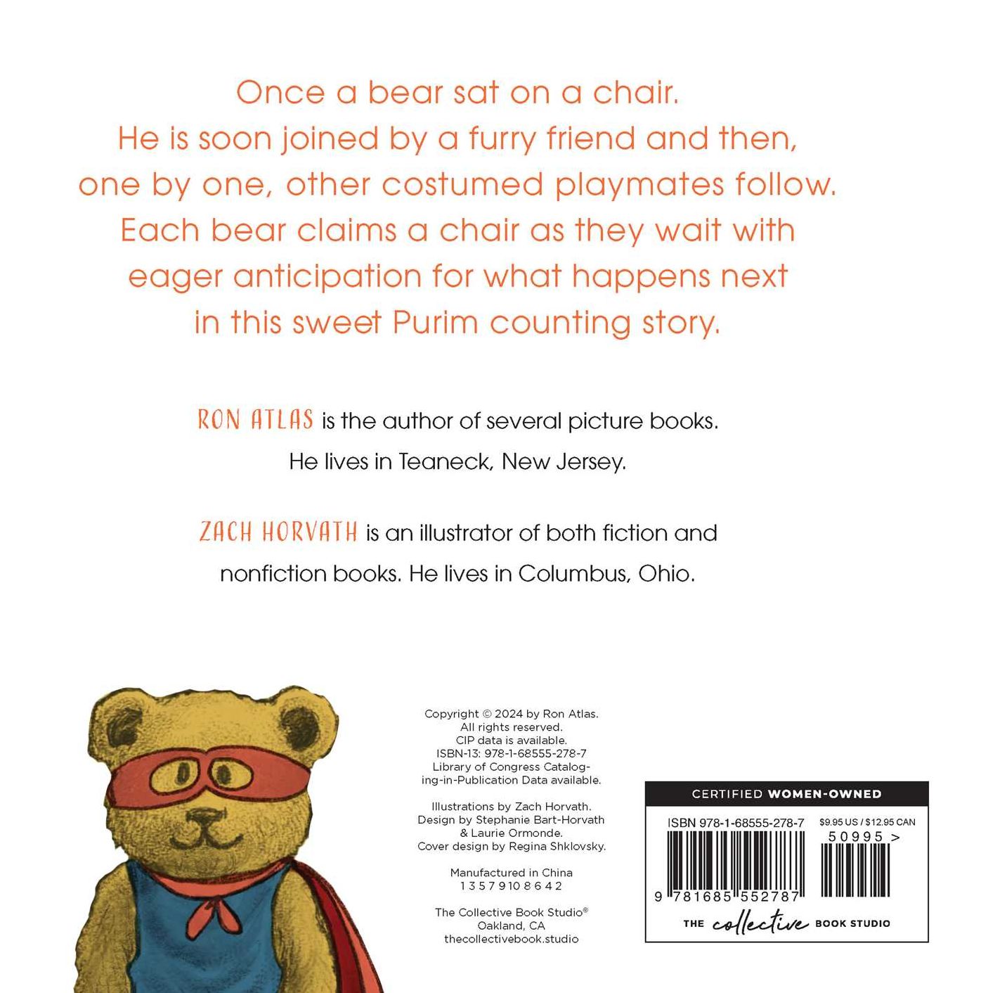 Ten Purim Bears: A Counting Book