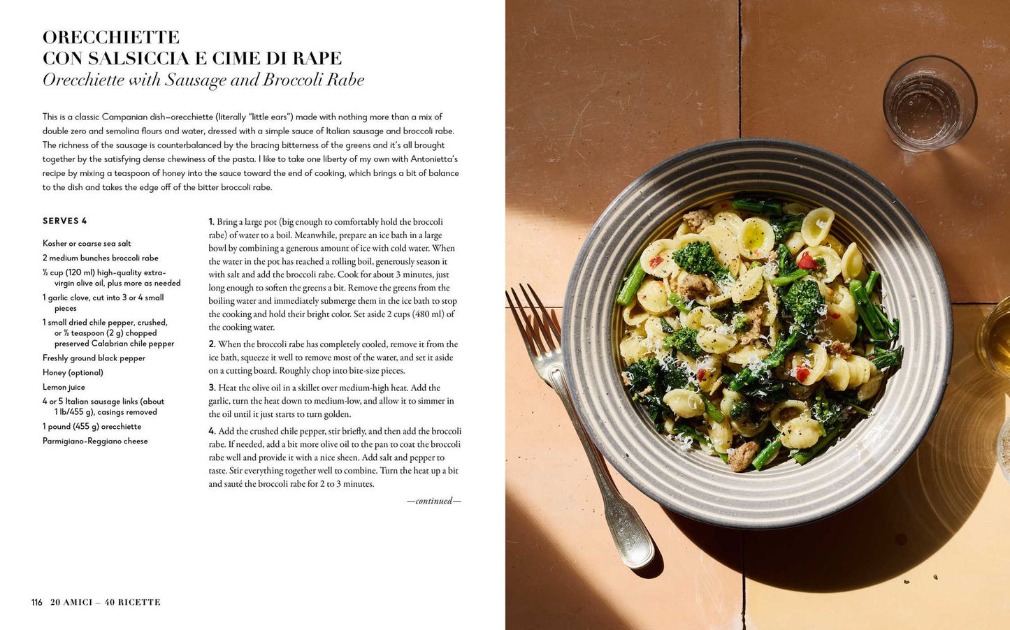 20 Amici - 40 Ricette: Friends and Food from the Heart of Chianti