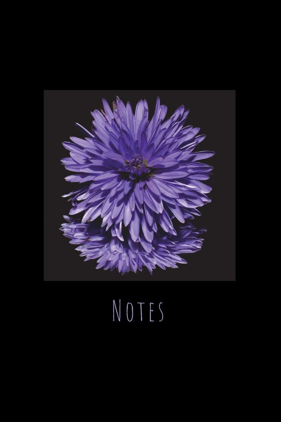 Notes: Purple Flower Journal/Diary/Notebook