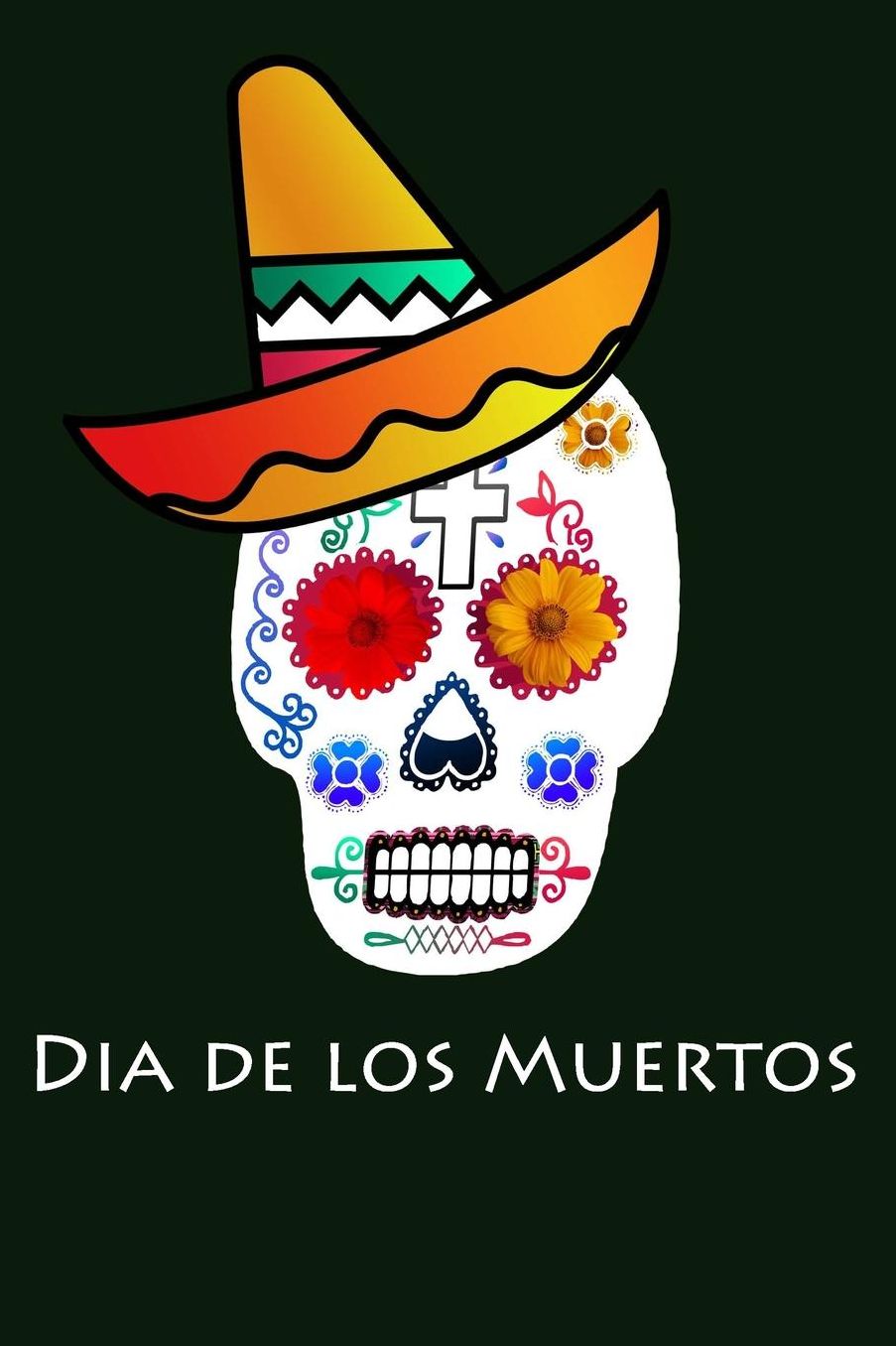 Dia de Los Muertos: Mit 110 Linierten Seiten ALS Journal Notebook Und Tagebuch Zu Verwenden
