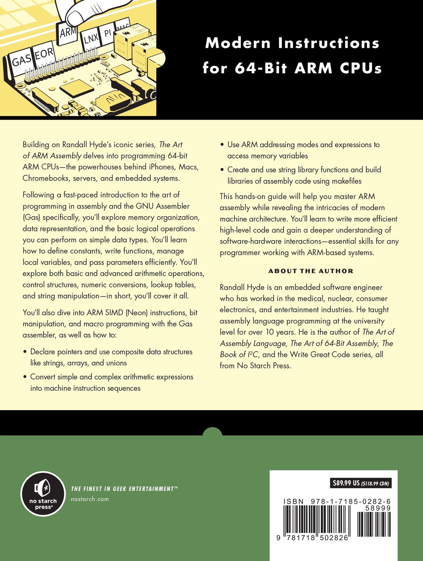The Art of ARM Assembly, Volume 1: 64-Bit ARM Machine Organization and Programming
