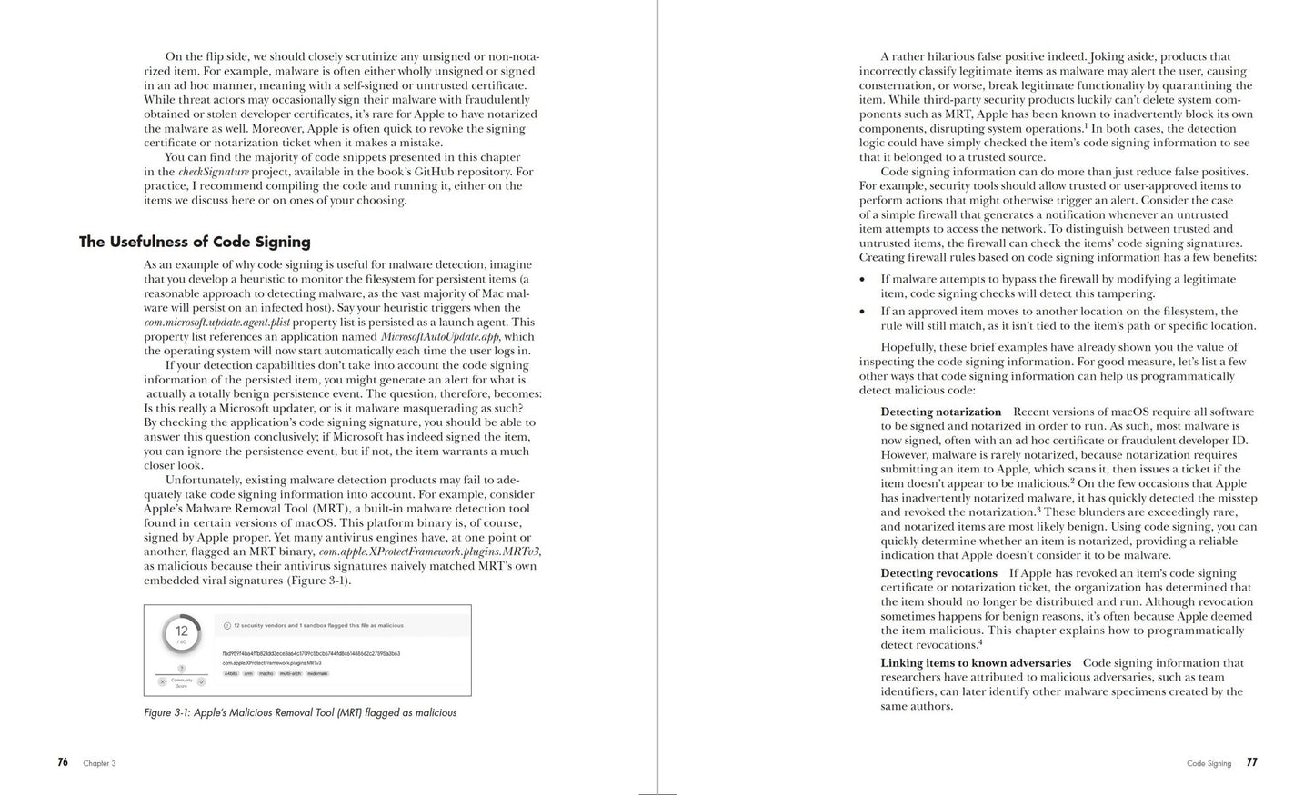 The Art of Mac Malware, Volume 2: Detecting Malicious Software