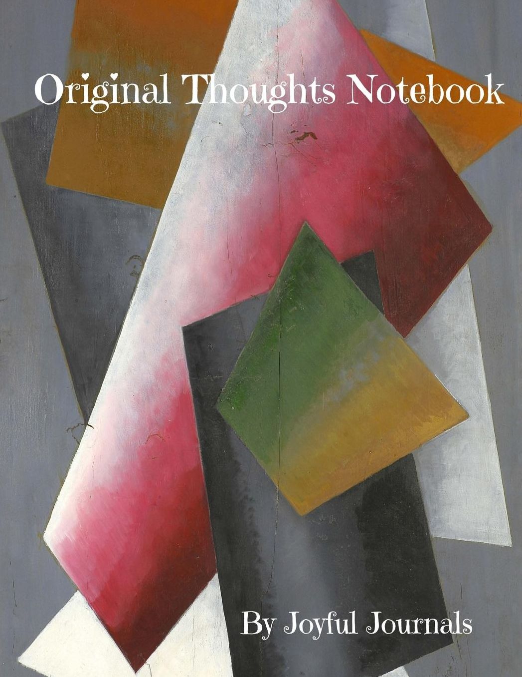 Original Thoughts Notebook: Lined White Notebook - Large (8.5 X 11 Inches) - 110+ Pages Notebooks Journals or Notebook Diary for Writing, Note-Taking and Composition