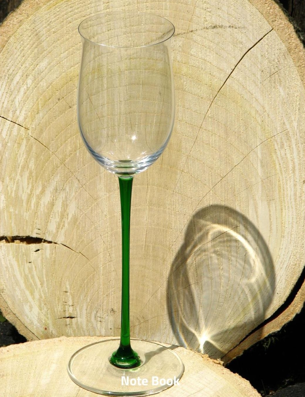 Note Book: Wine Anyone? - Just a Glass or Two, Writing Book, Wide Lined, 200 Paged 7.44 X 9.69