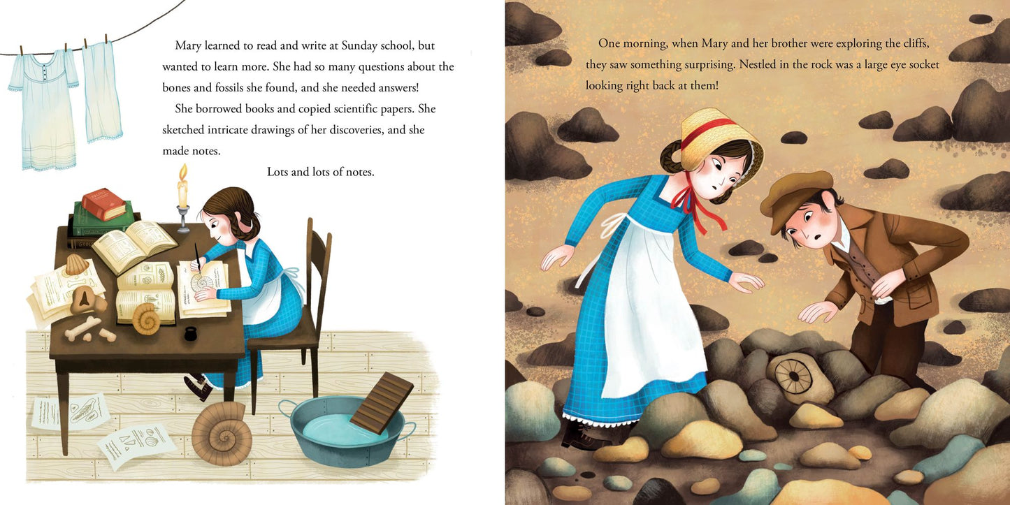 Dinosaur Lady: The Daring Discoveries of Mary Anning, the First Paleontologist