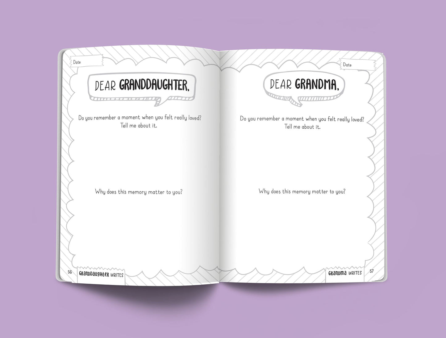 Love, Grandma and Me: A Grandmother and Granddaughter Keepsake Journal