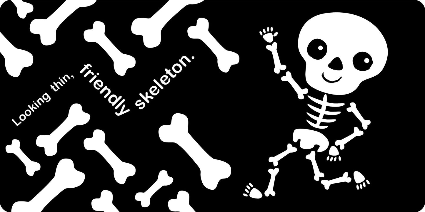 Booook! A Spooky High-Contrast Book: Halloween High-Contrast Baby Board Book