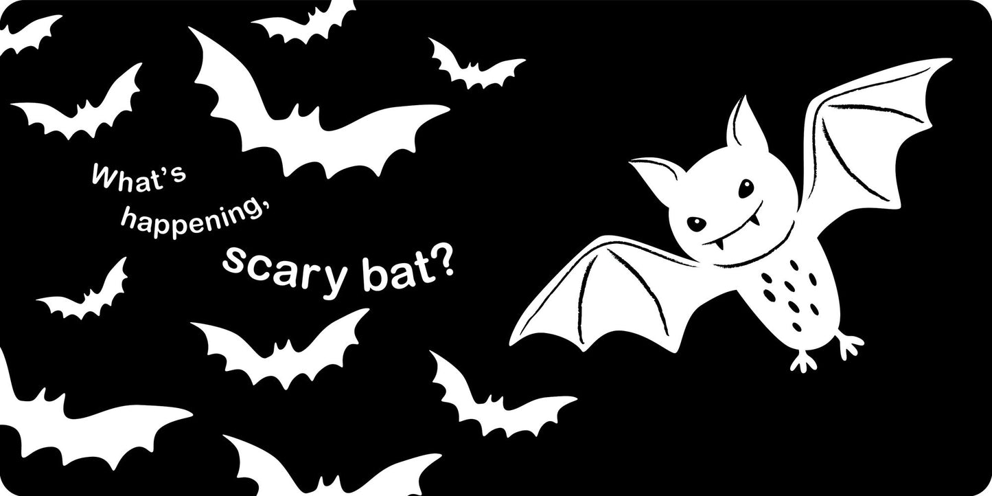 Booook! A Spooky High-Contrast Book: Halloween High-Contrast Baby Board Book
