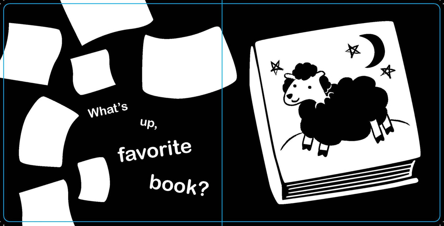 Hello, Bedtime: A Perfect High-Contrast Black-and-White Board Book for a Baby Shower Gift to Newborns and Babies