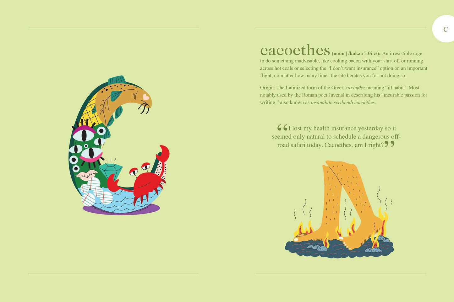 The Illustrated Compendium of Weirdly Specific Words: Including Bumbledom, Jumentous, Spaghettification, and More