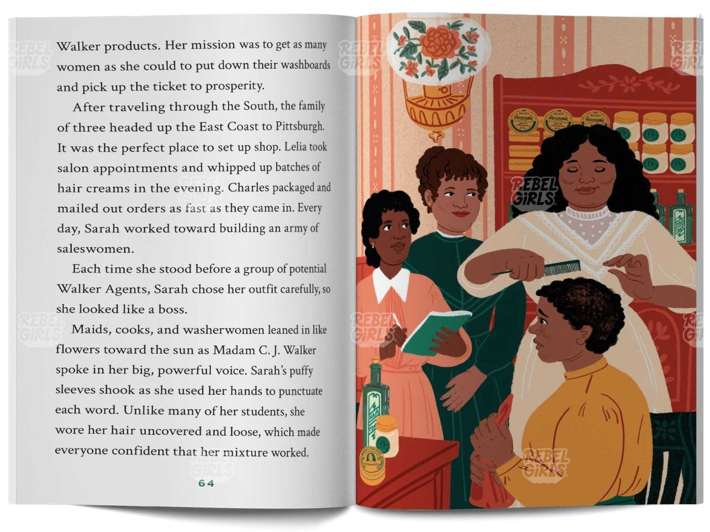 Madam C.j. Walker Builds a Business