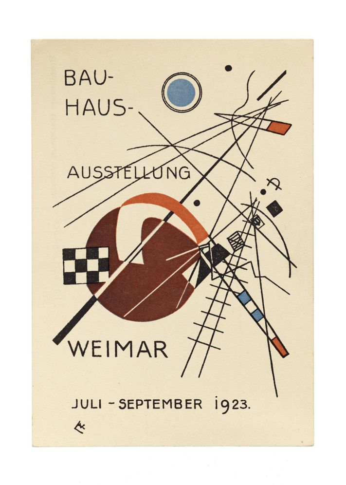 Bauhaus Postcards: Invitations to the First Exhibition