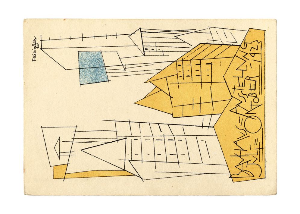 Bauhaus Postcards: Invitations to the First Exhibition