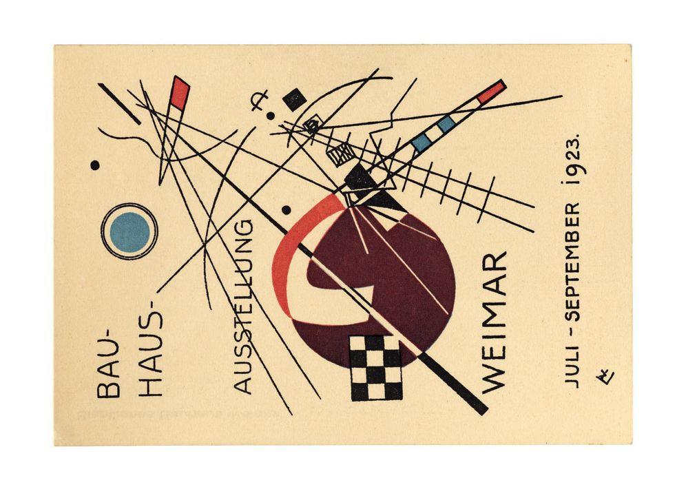 Bauhaus Postcards: Invitations to the First Exhibition