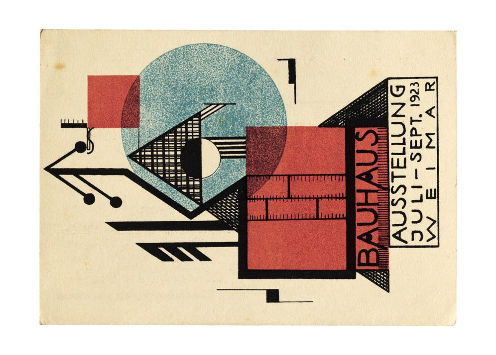Bauhaus Postcards: Invitations to the First Exhibition