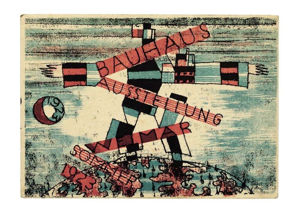 Bauhaus Postcards: Invitations to the First Exhibition