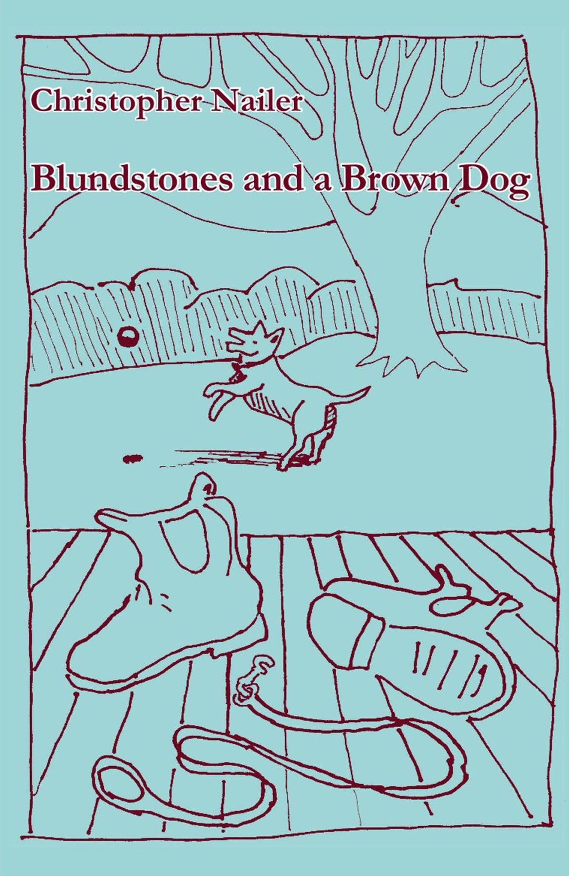 Blundstones and a Brown Dog