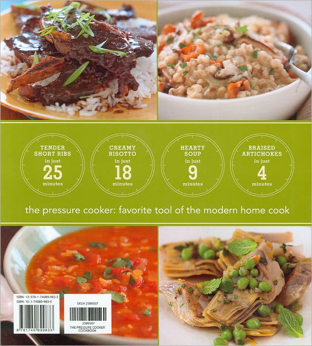 The Pressure Cooker Cookbook: Homemade Meals in Minutes