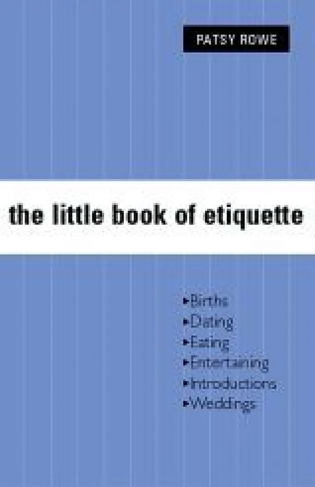 Little Book of Etiquette: '