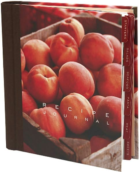 Recipe Journal - Peach