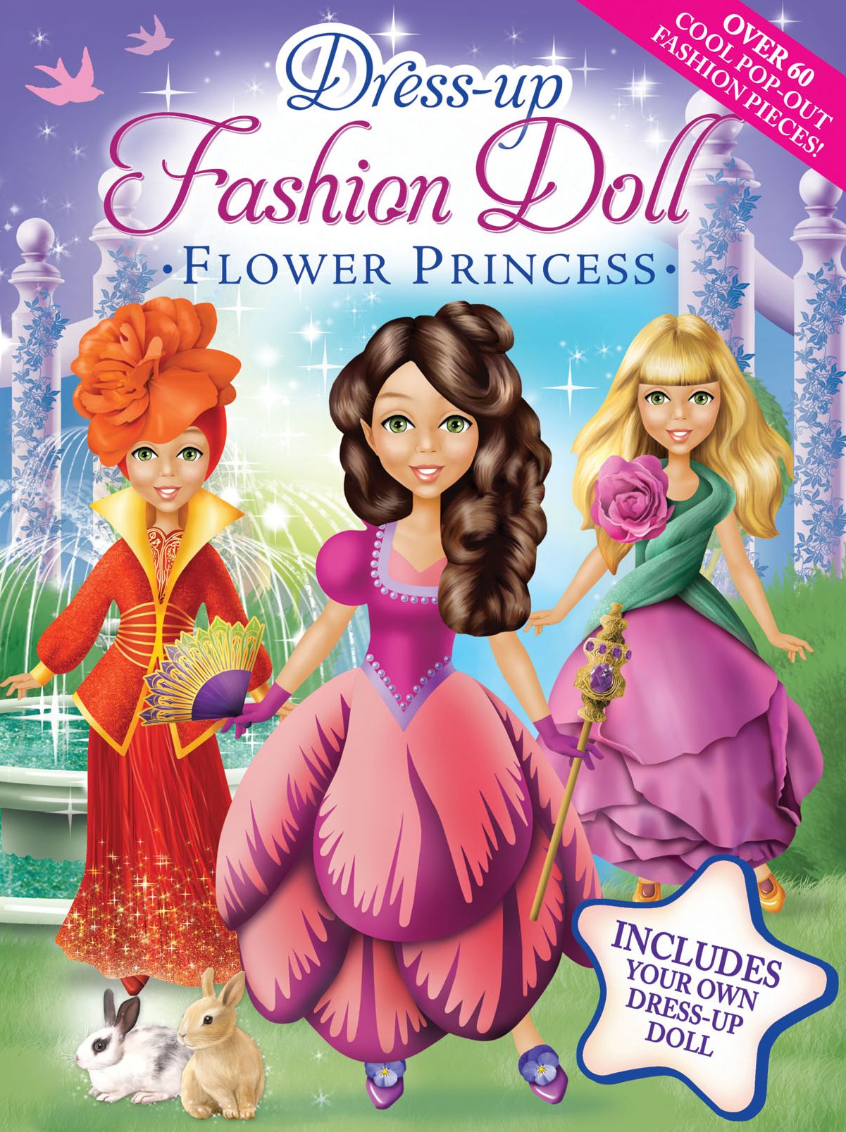 Dress-Up Fashion Dolls: Flower Princess
