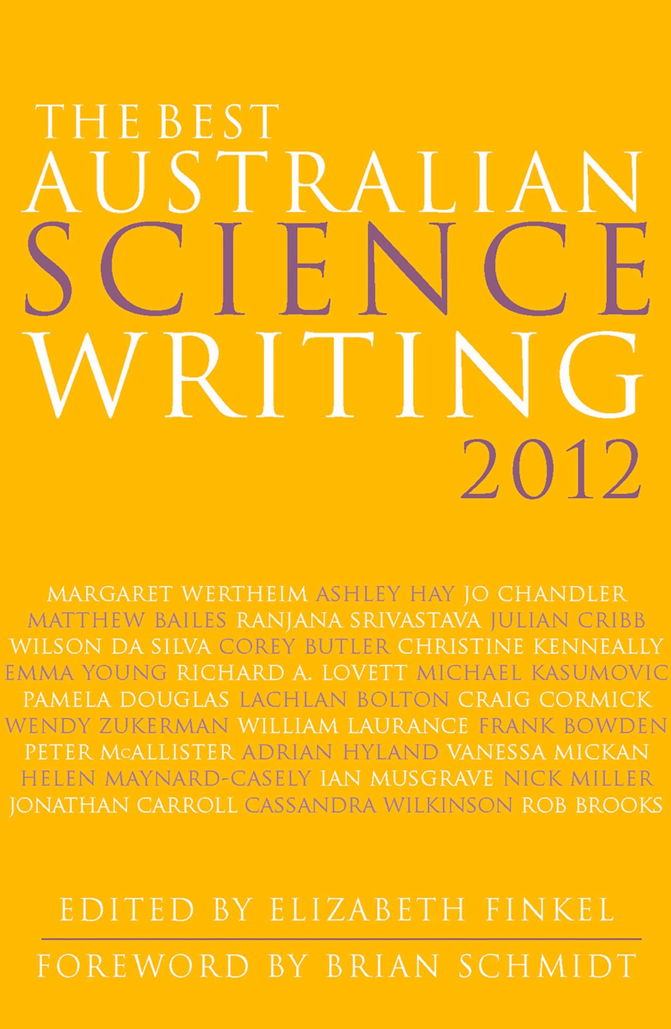 The Best Australian Science Writing 2012