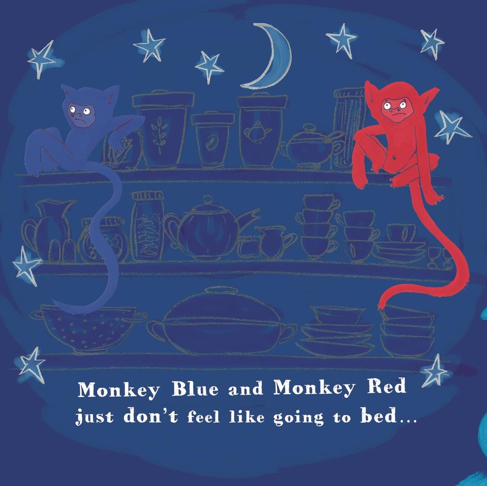 Monkey Red, Monkey Blue