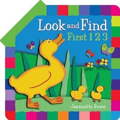 Look and Find First Numbers Fold Out Bk