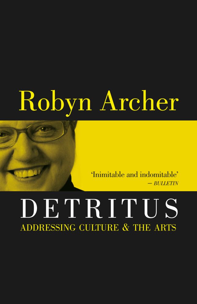 Detritus: Addressing Culture and the Arts